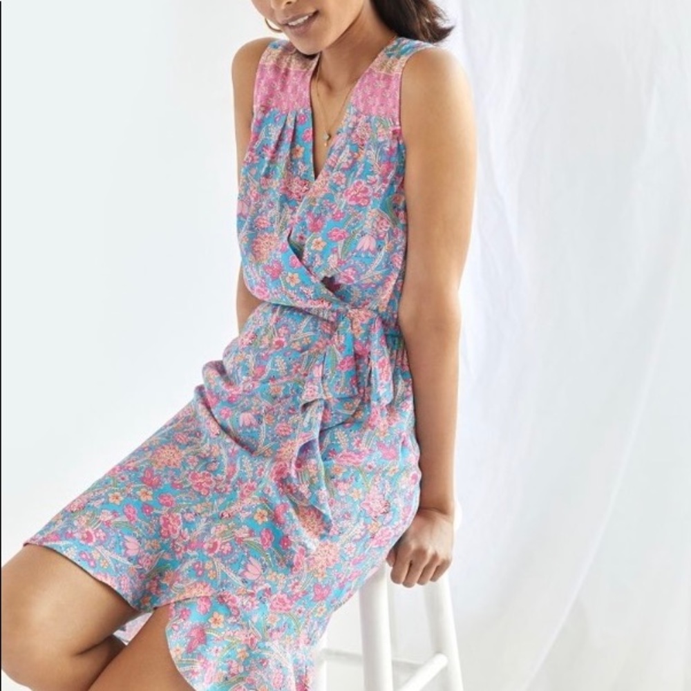 NWT TRACY REESE BOTANICAL MINI DRESS.  Size xl